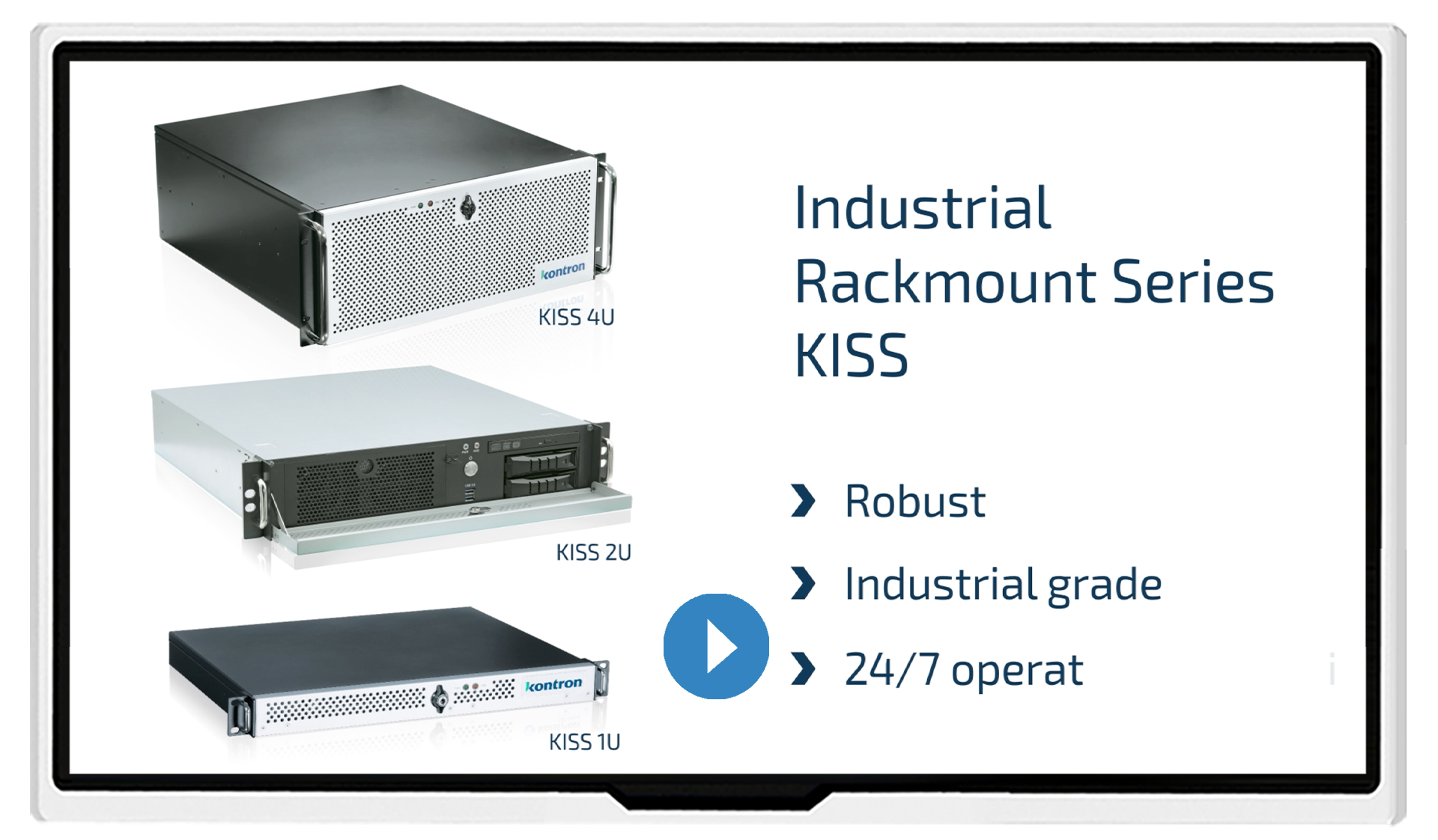 Kontron: Industrial Rackmount Series KISS