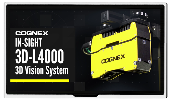 Cognex: Das In-Sight 3D-L4000