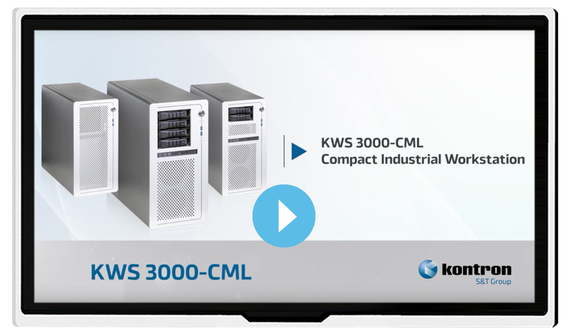 Kontron: KWS 3000 CML - Powerful workstation for machine learning and AI workflows 