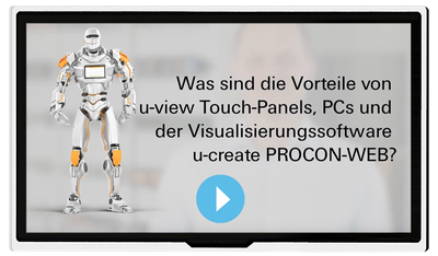 Weidmüller: Automatisierung mit u-view Touch Panels, IPCs und der Visualisierungs Software u-create PROCON-WEB.