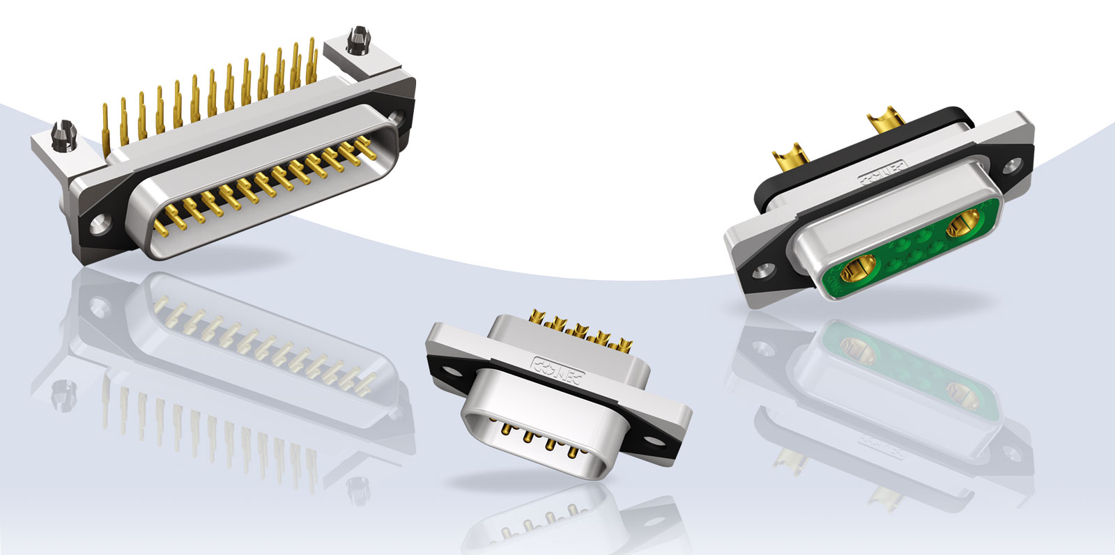 Klein und robust – IP67 D-SUB CONEC SlimCon Steckverbinder