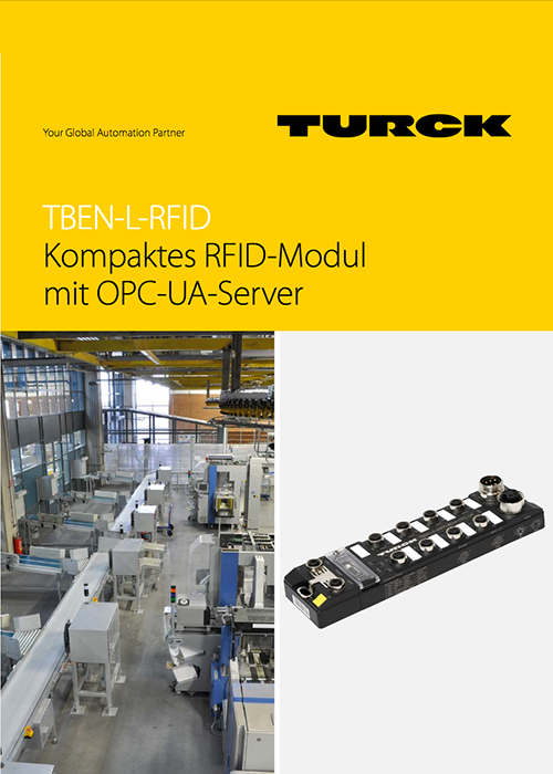 Turck: Kompaktes RFID-Modul mit OPC-UA-Server