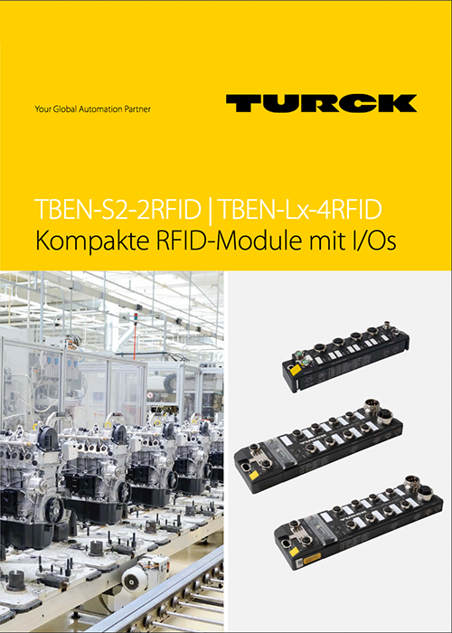 Turck: Kompakte RFID-Module mit I/Os