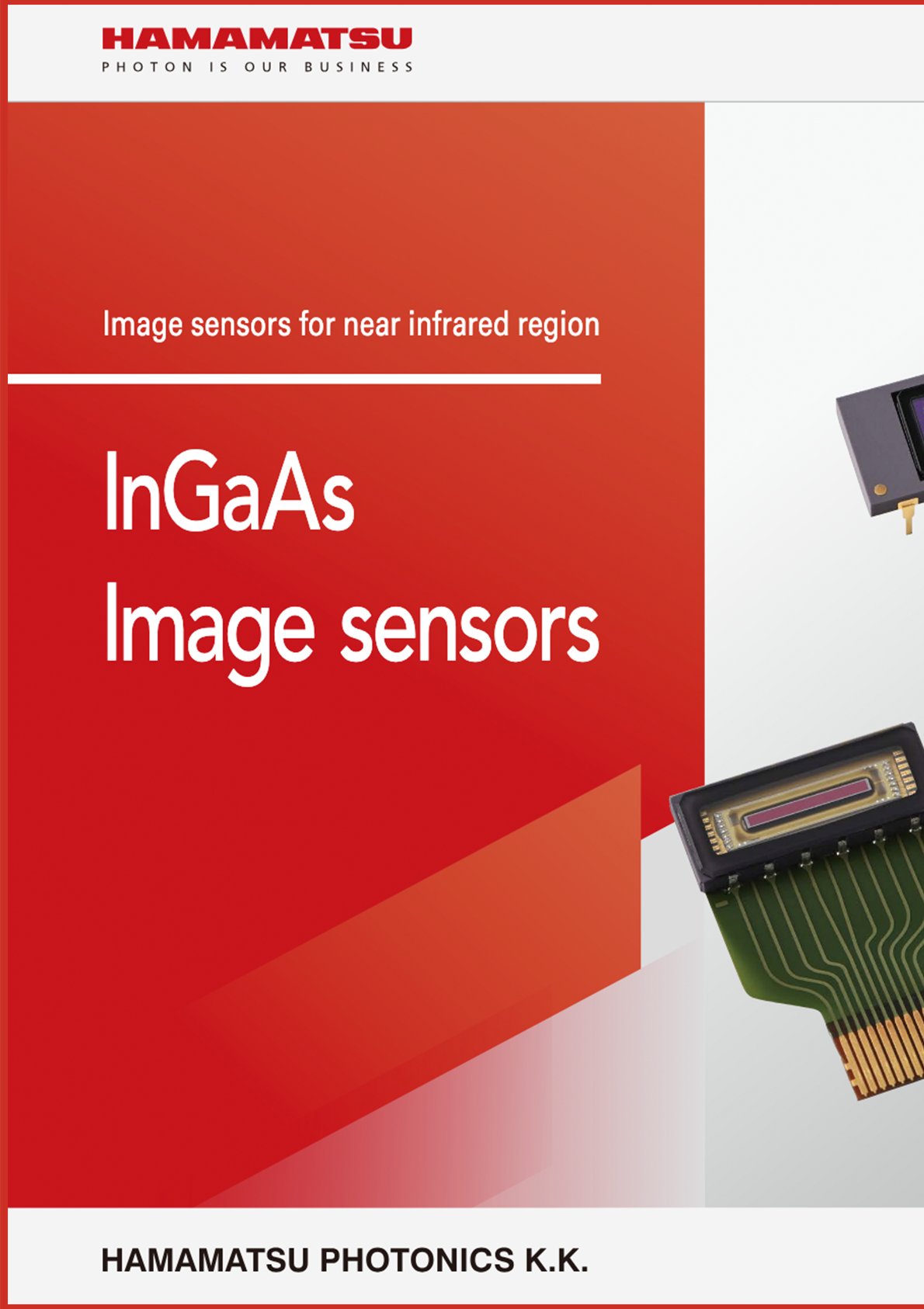 Hamamatsu: Selection Guide InGaAs Image sensors