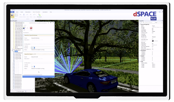 dSPACE: SensorSim 1.1 