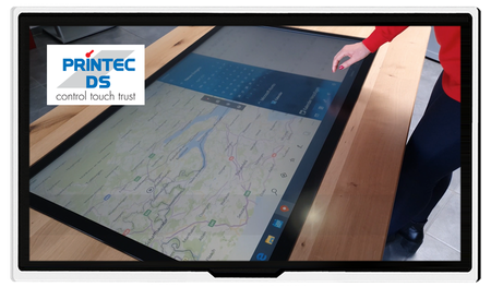 Printec-DS: Wooden Touch Table 
