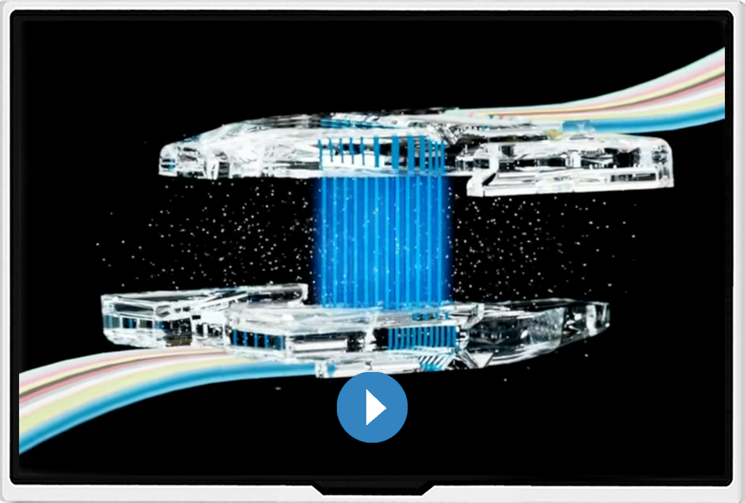 Rosenberger Expanded Beam Multifiber Connectors