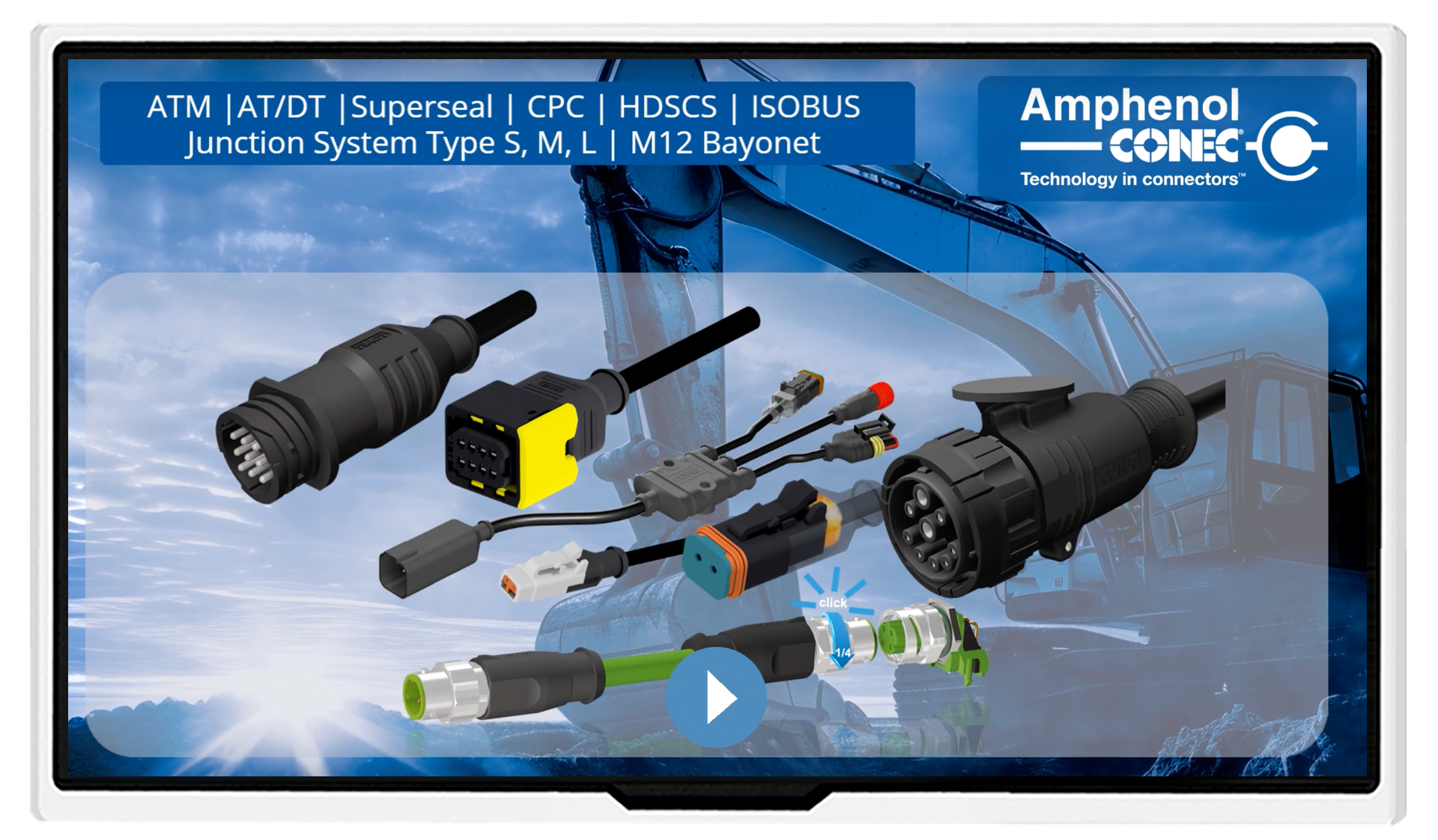 CONEC: Mobile Automation | Overmoulded connectors and junction systems