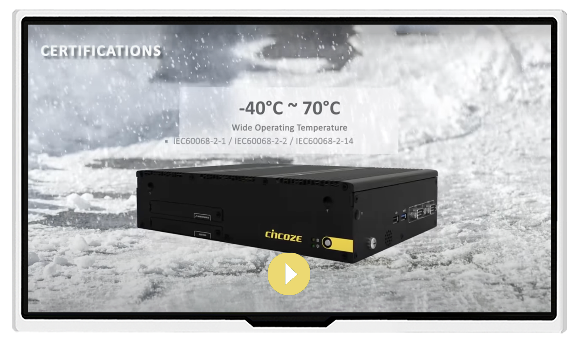 CINCOZE | P2202 SERIES | Unleash Leading-Edge Performance Panel PC