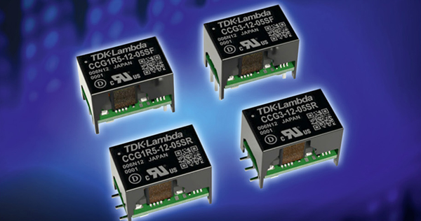 DC-DC miniature converters with 1.5 W and 3 W and wide 4:1‑input