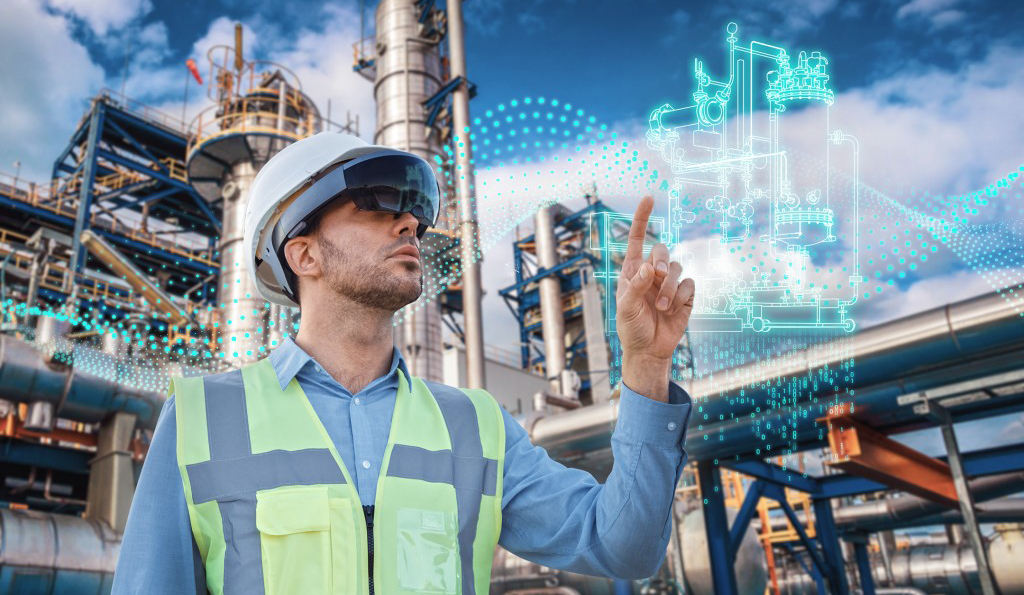 App for the maintenance of process plants with augmented reality function