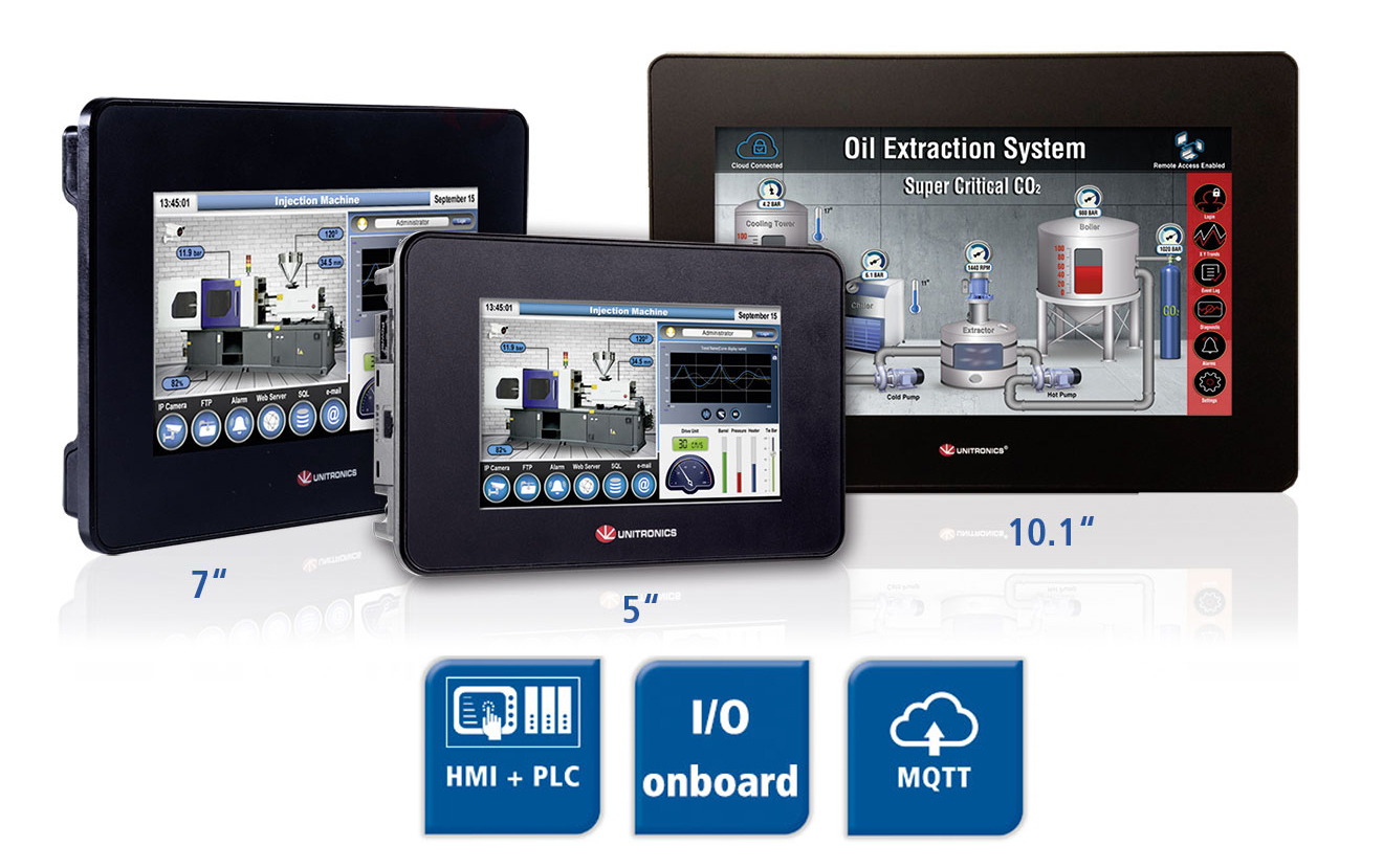 HMI and PLC in one