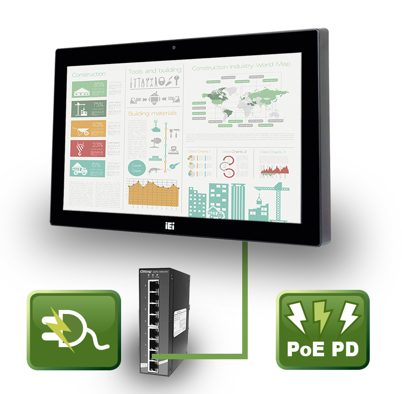 Interactive 7-inch All-in-One PC with PoE+