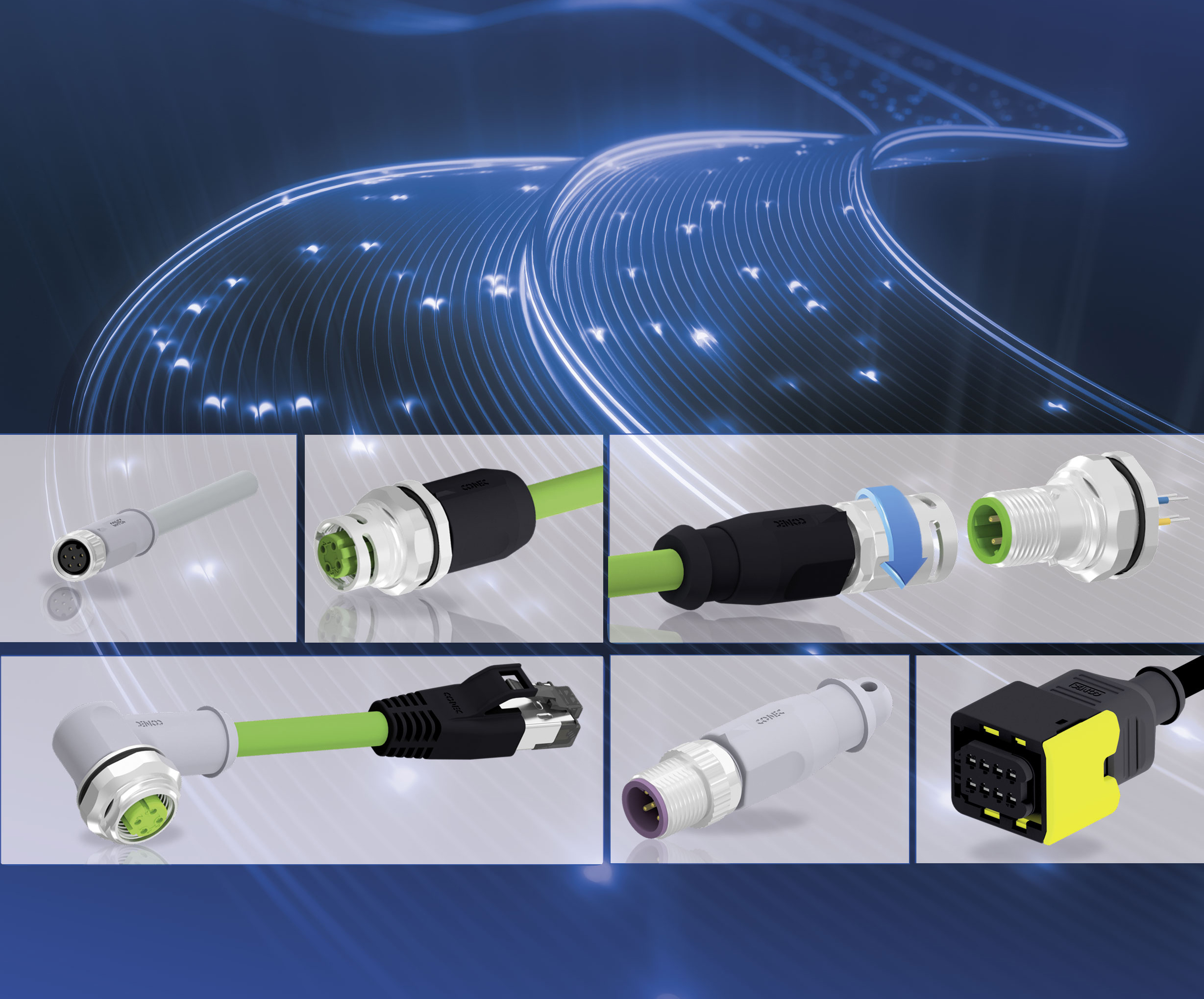 CONEC Product News 2021: New connectors for automation