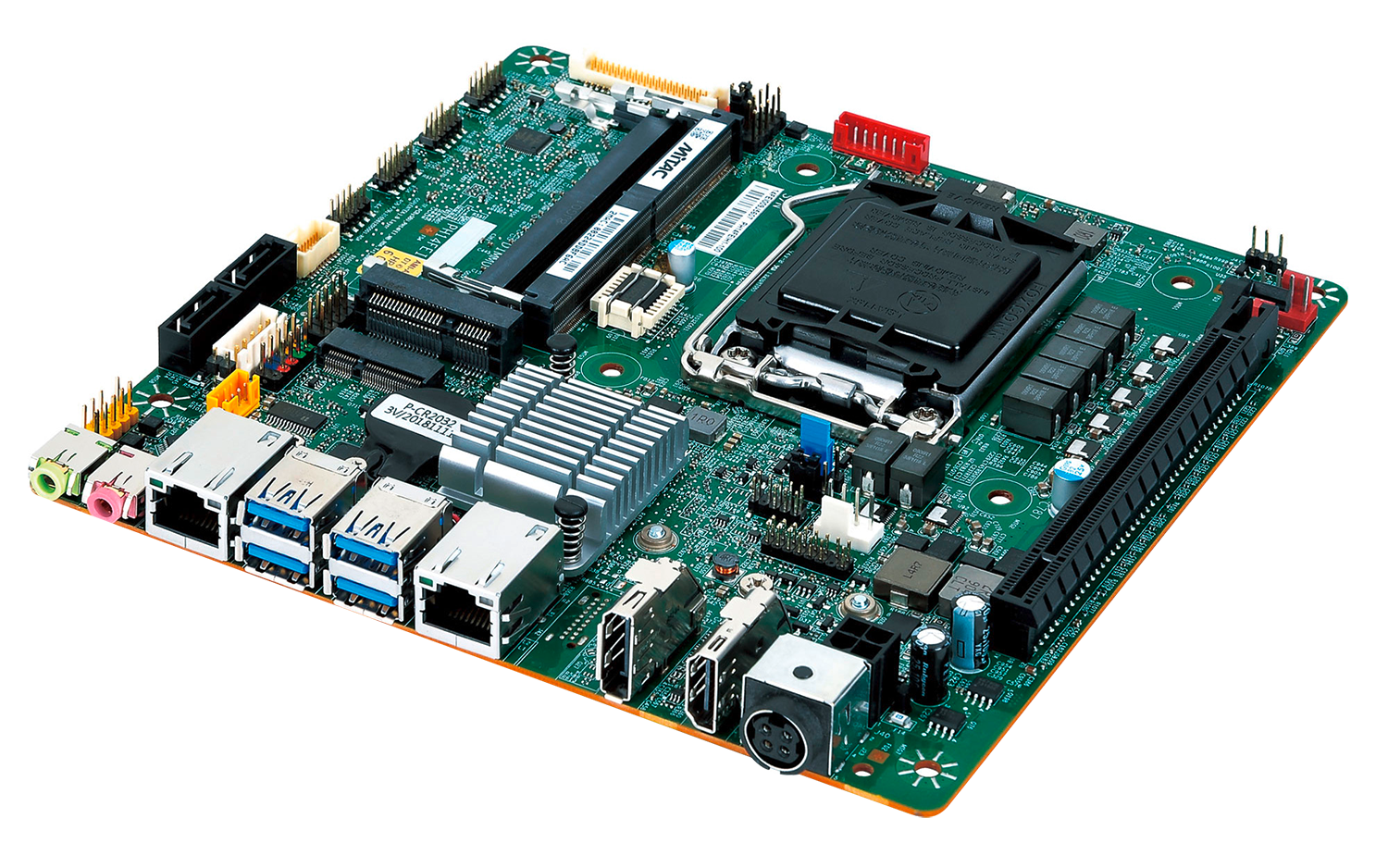 Thin Mini-ITX Mainboards – 50 percent flatter than standard boards