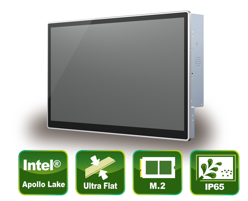 Zuverlässige Panel-PC-Lösung mit True Flat PCAP Touch