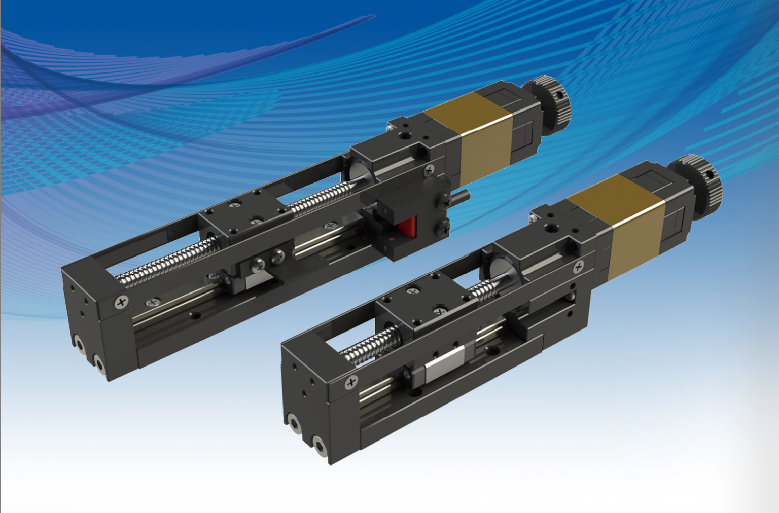 Compact linear actuators