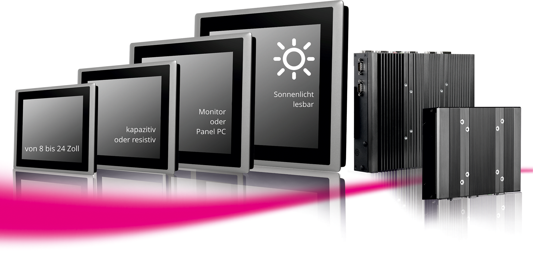 Convertible-Display‑System: Ein modulares Design-Konzept für HMI- und Embedded-PC-Anwendungen
