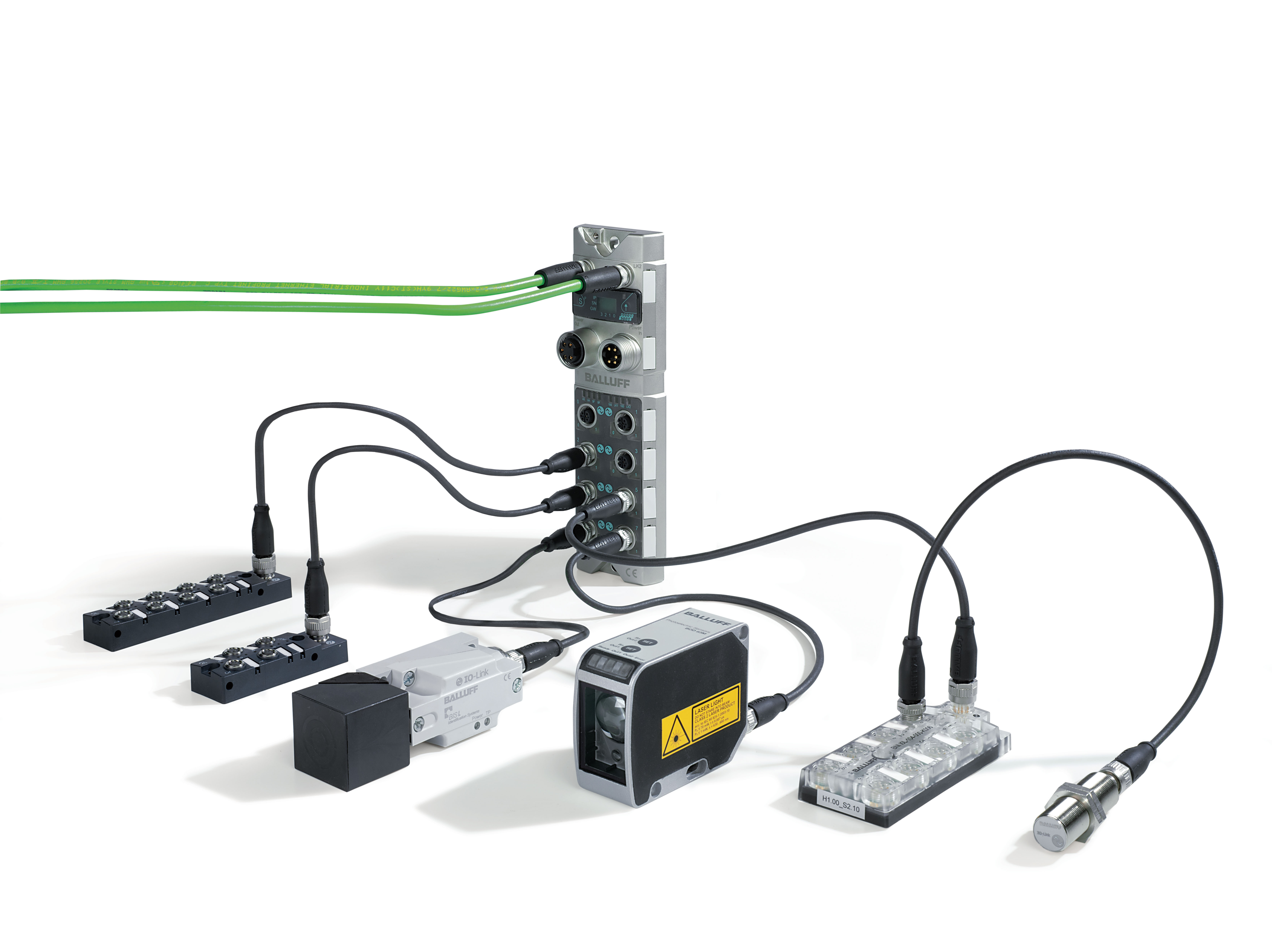 Fast format change with IO-Link