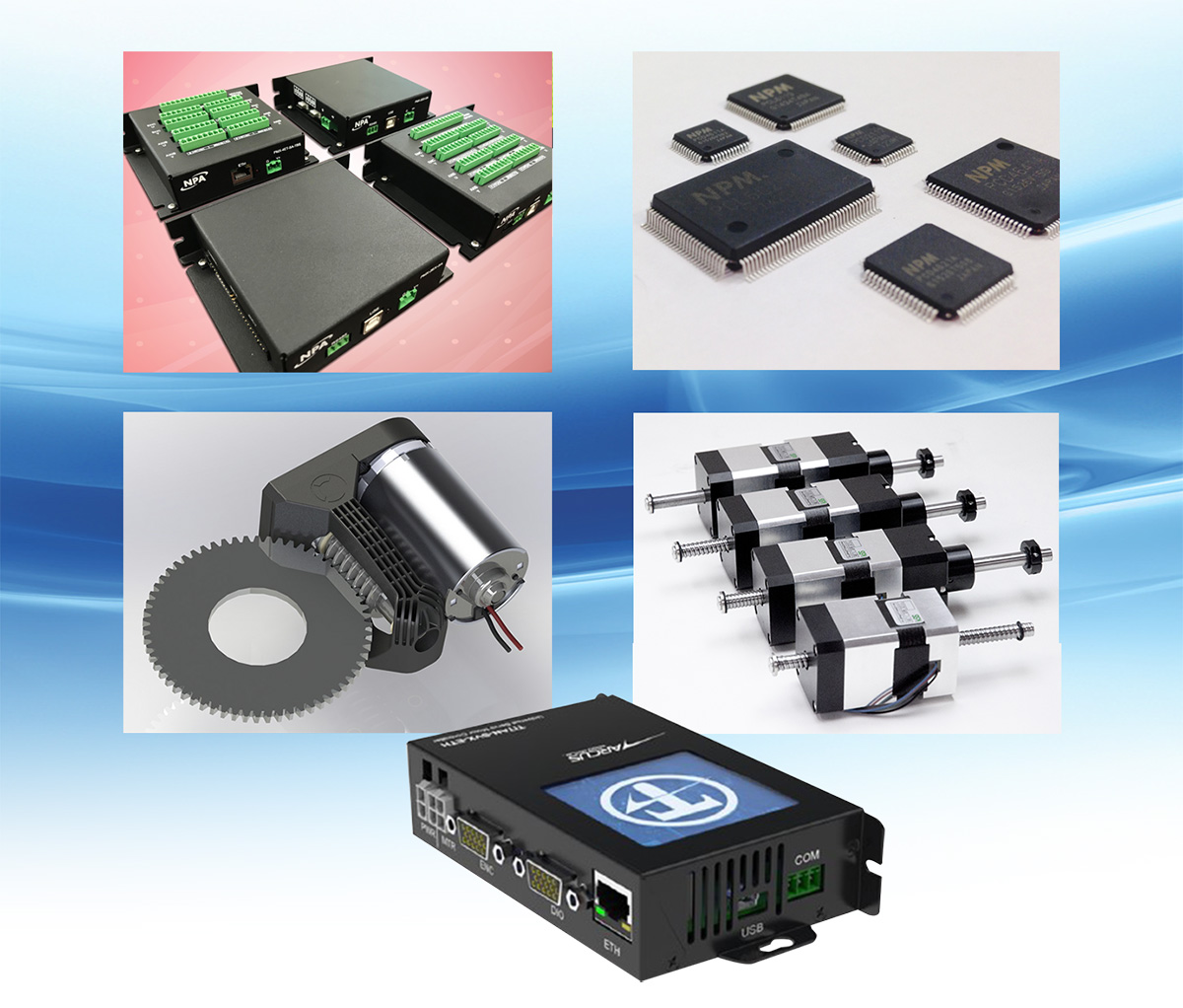 Components for mechatronics