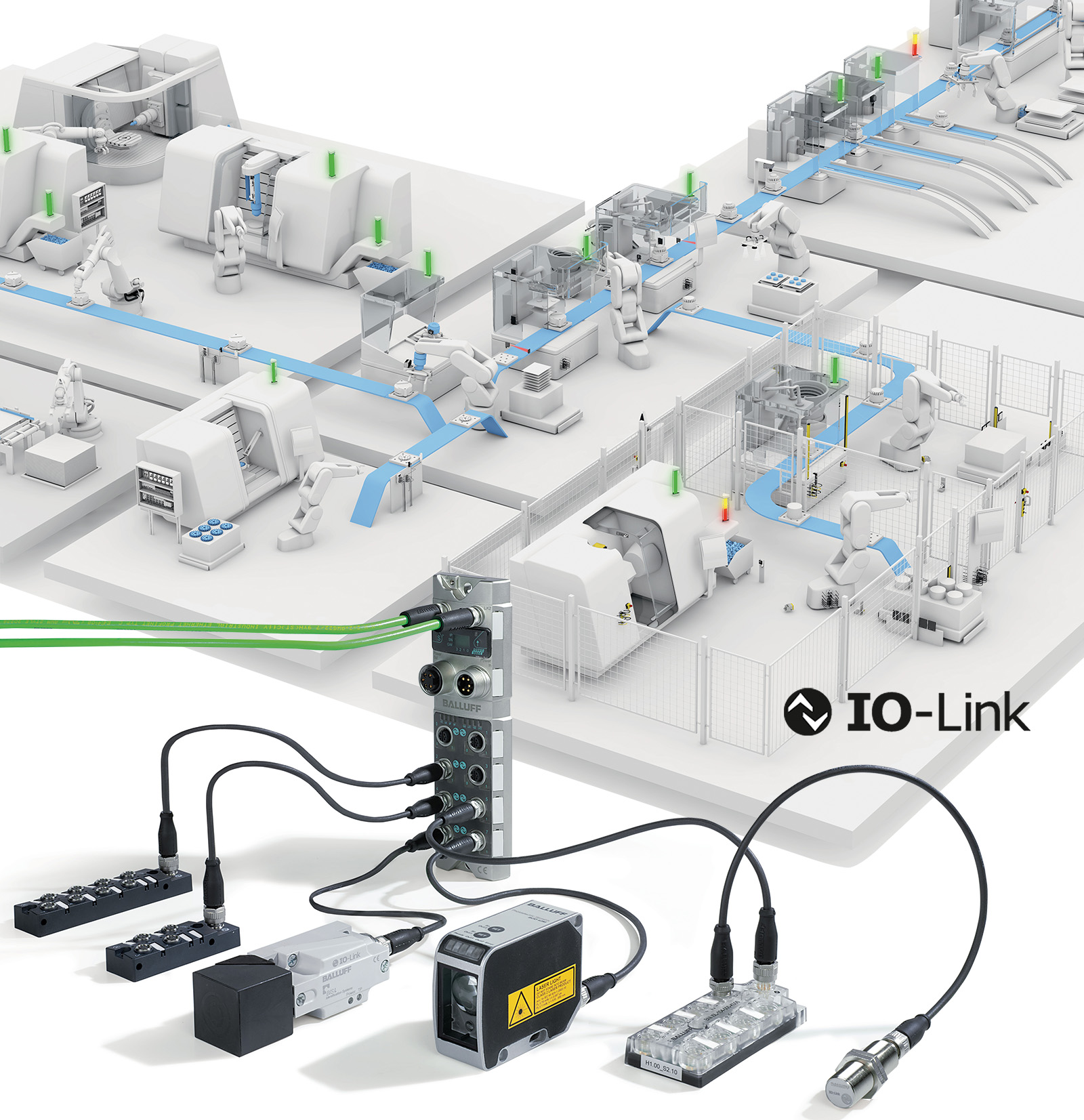 Schneller Formatwechsel mit IO-Link