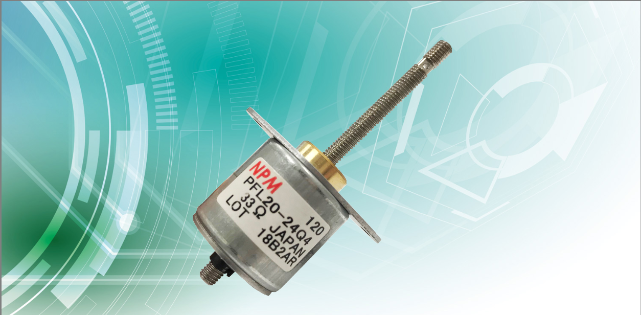 Linear stepper motor with 20 mm diameter offers 8 Nm torque