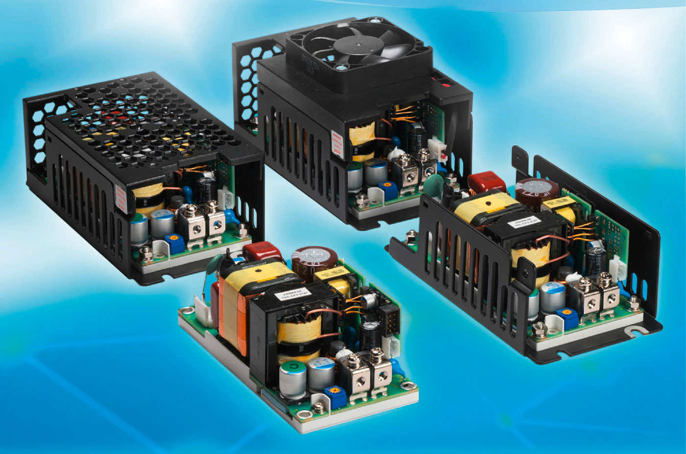 Compact 250-Watt power supplies