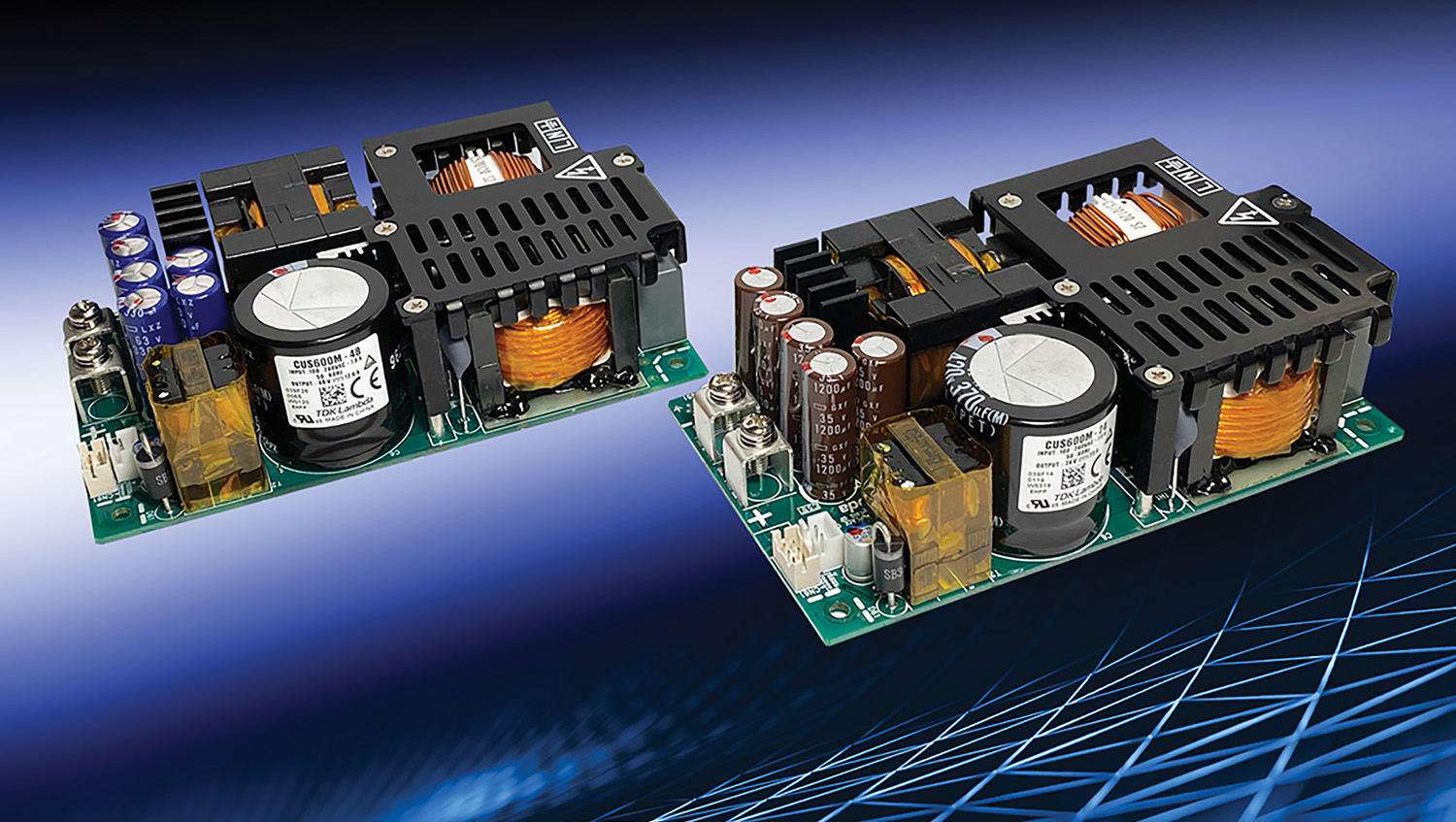 600 W power supplies for industrial and medical applications