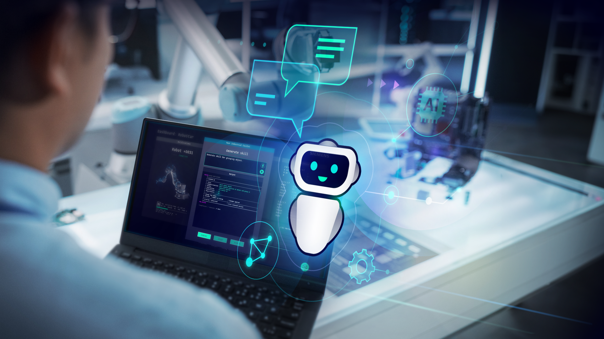 Automatisierung mit Siemens Xcelerator und KI