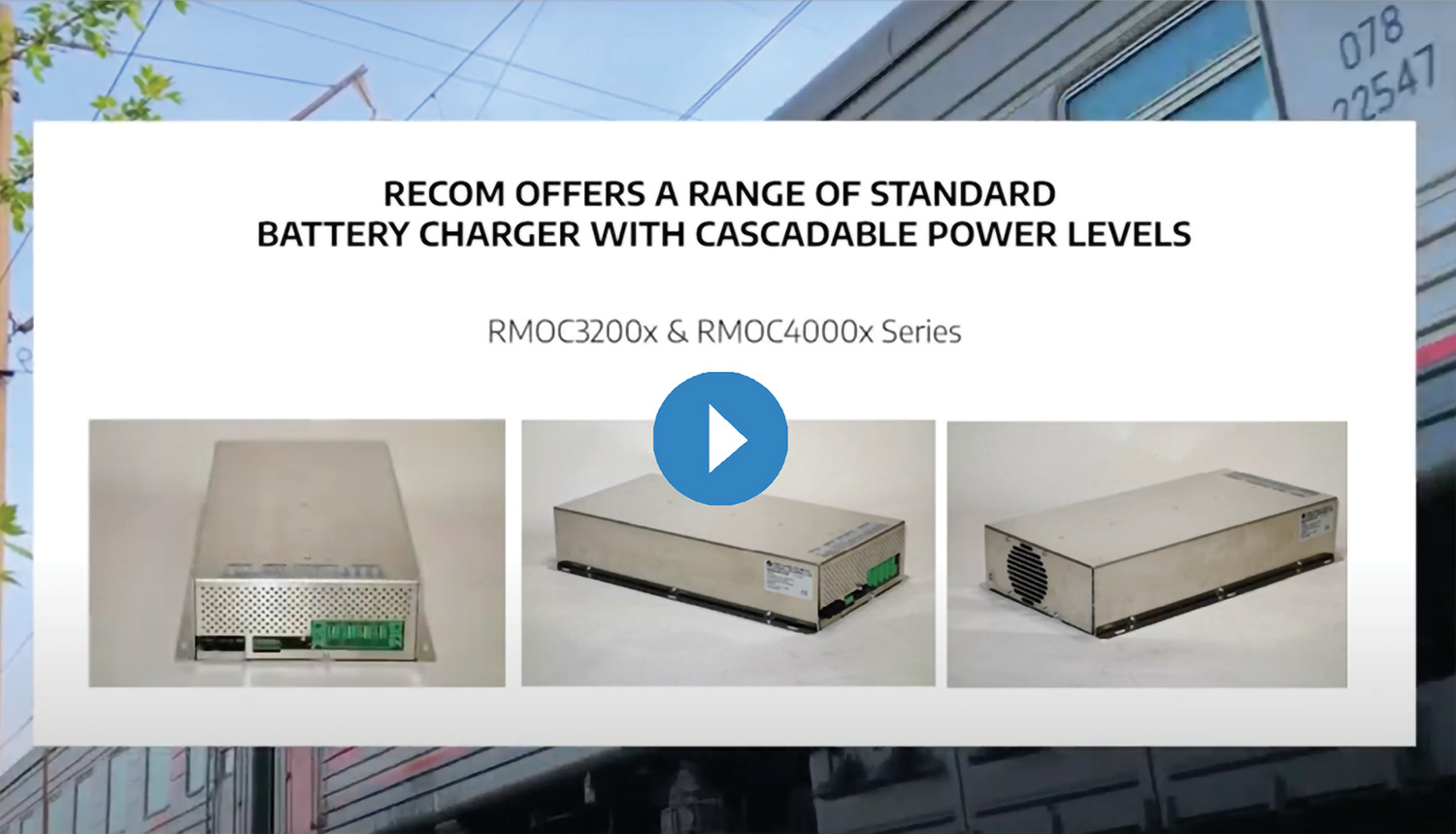 Finding ‘Ready to Use’ DC/DCs for Mobility and Rail Applications