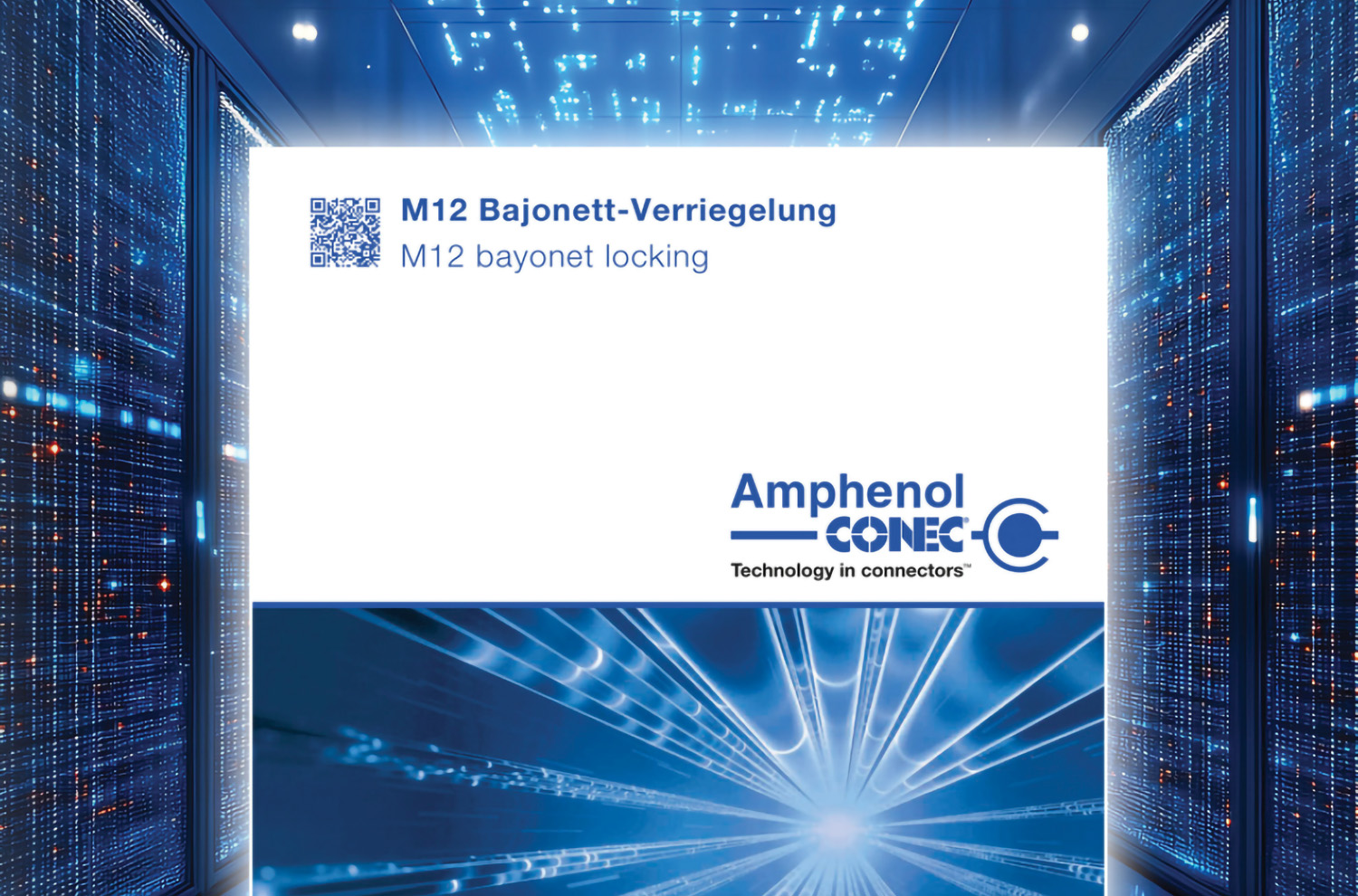 Broschüre: M12 mit Bajonett-Verriegelung