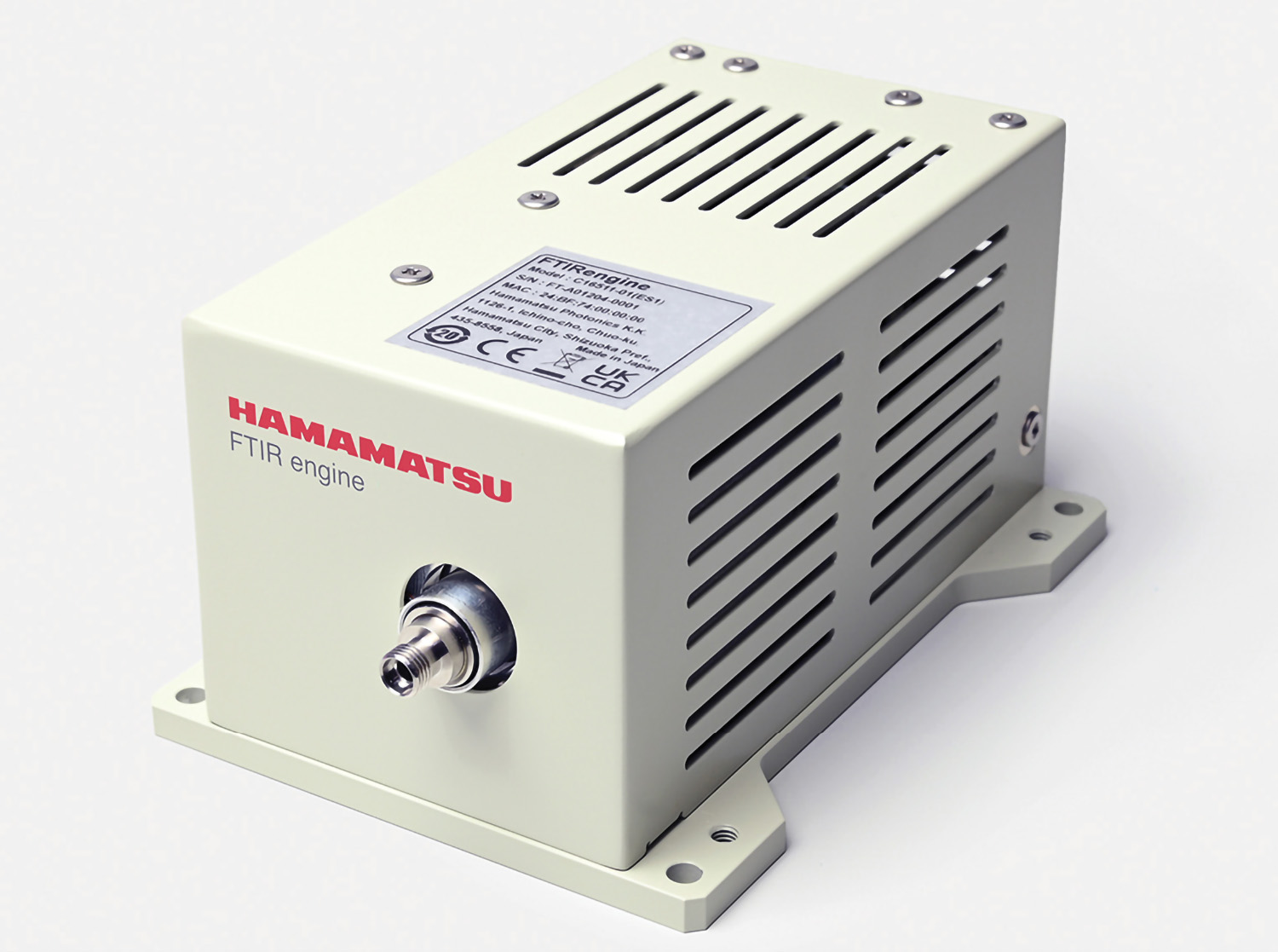 Kompaktes FTIR-Spektrometer mit Ethernet und überragender Geschwindigkeit
