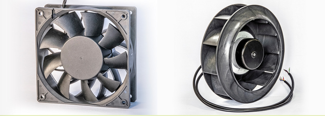 Fans with EC technology have many advantages