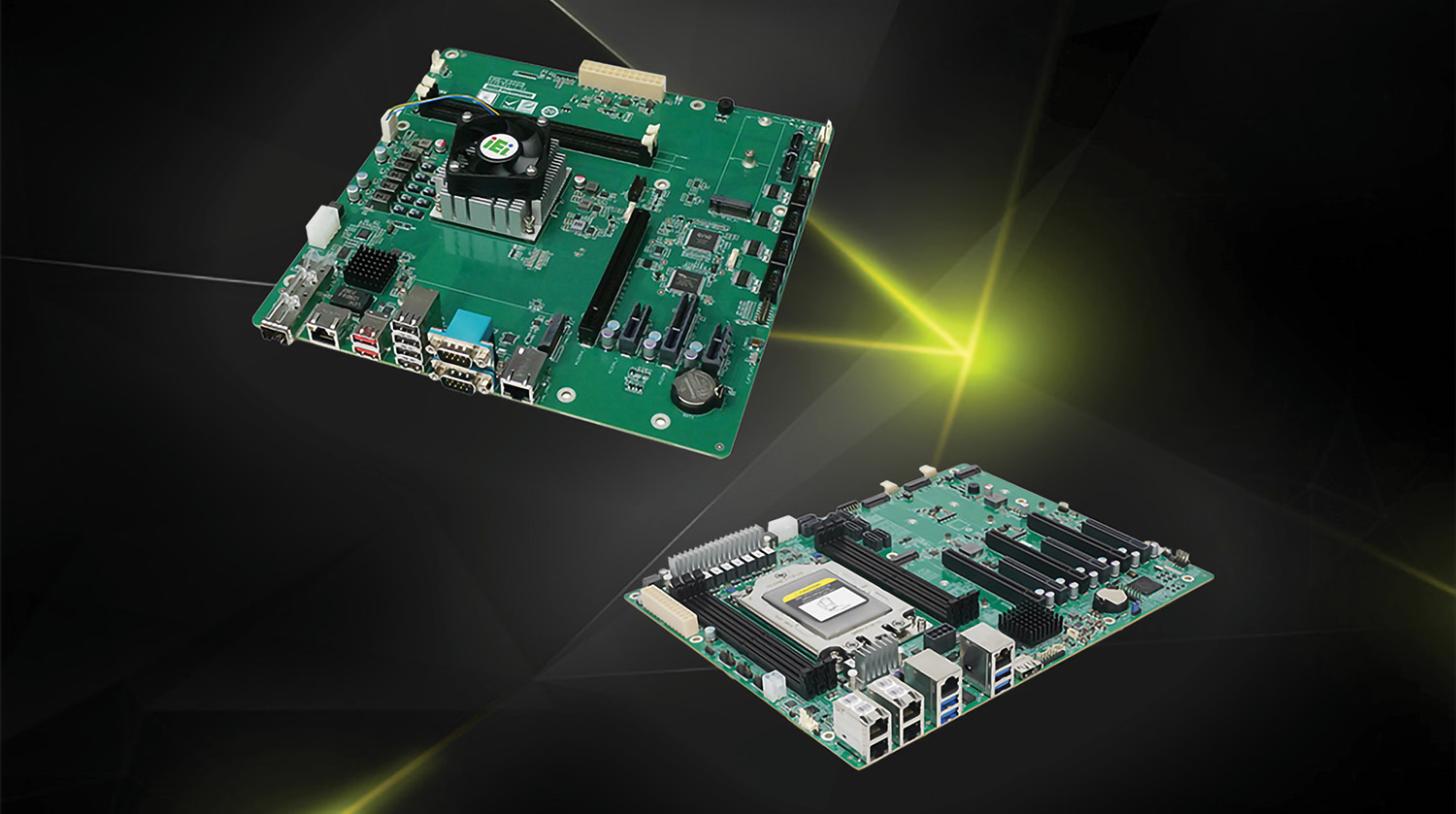 Single-board computer with AMD processors