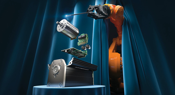 Super-compact motion control system