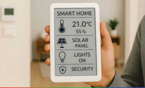 Zuverlässige E-Paper-Displays von DMB Technics
        für smarte Gebäude
    