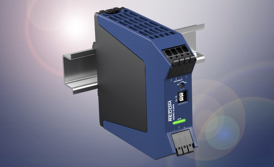 
        The smallest 120 W DIN rail power supply on the market
    